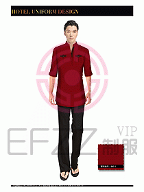 SPA水療會所服務(wù)員服裝設(shè)計(jì)378