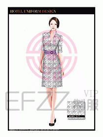 SPA水療會所服務員服裝設計396