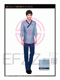 SPA按摩技師服制服設(shè)計圖988