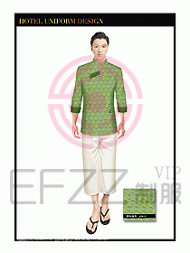 SPA按摩技師服制服設(shè)計圖996