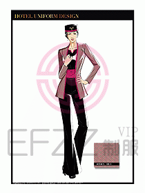 酒店門童保安行李生制服設(shè)計(jì)960