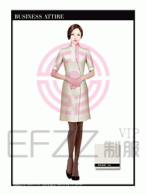 專賣店?duì)I業(yè)員職業(yè)裝設(shè)計(jì)圖1241