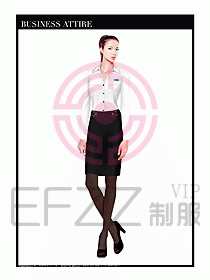 專賣店營業(yè)員職業(yè)裝設(shè)計圖1247