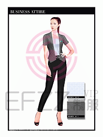 專(zhuān)賣(mài)店?duì)I業(yè)員職業(yè)裝設(shè)計(jì)圖1245