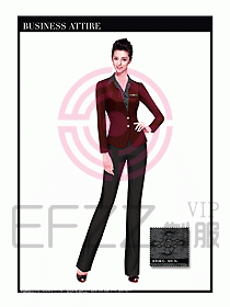 專賣店?duì)I業(yè)員職業(yè)裝設(shè)計(jì)圖1253