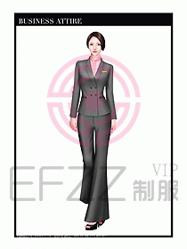 專(zhuān)賣(mài)店?duì)I業(yè)員職業(yè)裝設(shè)計(jì)圖1266