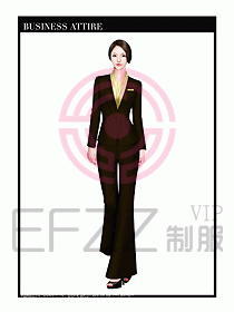 專賣店?duì)I業(yè)員職業(yè)裝設(shè)計(jì)圖1273