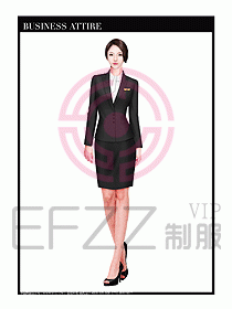 專賣店?duì)I業(yè)員職業(yè)裝設(shè)計(jì)圖1277