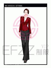 專賣店?duì)I業(yè)員職業(yè)裝設(shè)計(jì)圖1285