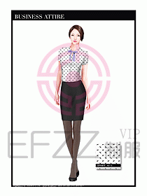 專賣(mài)店?duì)I業(yè)員職業(yè)裝設(shè)計(jì)圖1283