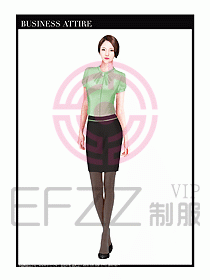 專賣店?duì)I業(yè)員職業(yè)裝設(shè)計(jì)圖1295