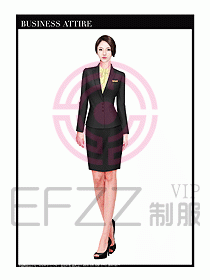 專賣店?duì)I業(yè)員職業(yè)裝設(shè)計(jì)圖1291