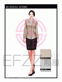 專賣店?duì)I業(yè)員職業(yè)裝設(shè)計(jì)圖1303