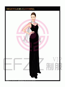 KTV夜總會咨客制服設(shè)計圖272