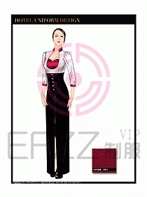 KTV夜總會咨客制服設(shè)計圖273