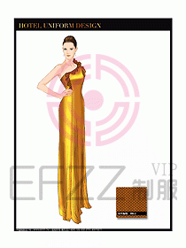 KTV夜總會咨客制服設(shè)計(jì)圖278