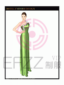 KTV夜總會咨客制服設計圖277