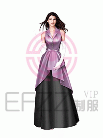 KTV夜總會咨客制服設(shè)計圖279