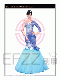 KTV夜總會咨客制服設(shè)計圖283