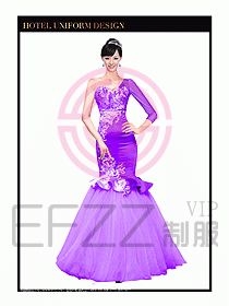 KTV夜總會咨客制服設(shè)計(jì)圖284