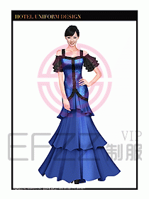 KTV夜總會(huì)咨客制服設(shè)計(jì)圖288