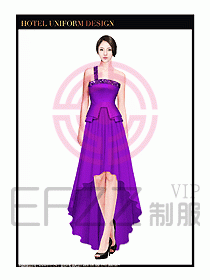 KTV夜總會咨客制服設(shè)計圖294