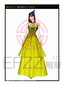 KTV夜總會咨客制服設(shè)計圖291