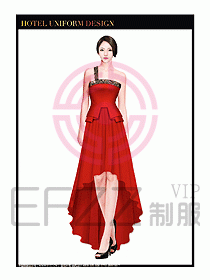 KTV夜總會(huì)咨客制服設(shè)計(jì)圖293