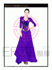 KTV夜總會(huì)咨客制服設(shè)計(jì)圖298