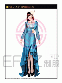 KTV夜總會(huì)咨客制服設(shè)計(jì)圖305