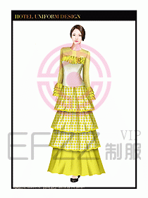 KTV夜總會咨客制服設(shè)計圖310