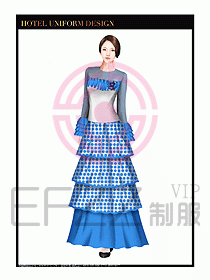 KTV夜總會咨客制服設(shè)計圖311