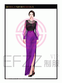 KTV夜總會(huì)咨客制服設(shè)計(jì)圖327