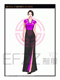 KTV夜總會咨客制服設(shè)計(jì)圖329