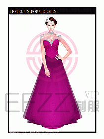 KTV夜總會咨客制服設(shè)計圖333