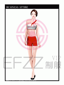 時尚促銷服裝設計圖851