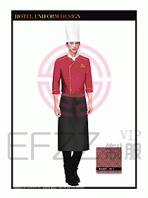 酒店廚師服設(shè)計圖303