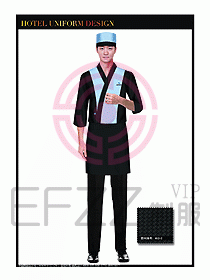 酒店廚師服設計圖314