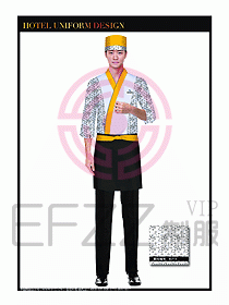 酒店廚師服設(shè)計(jì)圖315