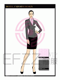 酒店制服經(jīng)理職業(yè)裝377
