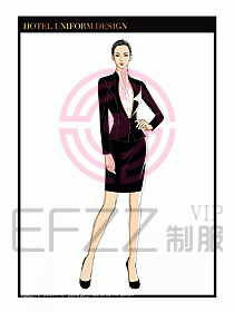 酒店制服經理職業(yè)裝373
