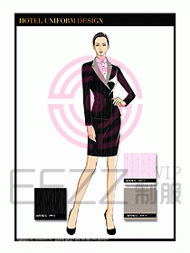 酒店制服經(jīng)理職業(yè)裝378