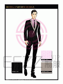 酒店制服經(jīng)理職業(yè)裝381