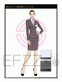 酒店制服經(jīng)理職業(yè)裝379