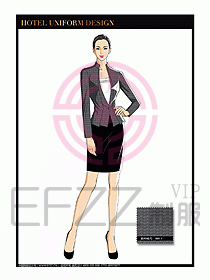 酒店制服經(jīng)理職業(yè)裝383