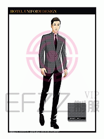 酒店制服經(jīng)理職業(yè)裝386