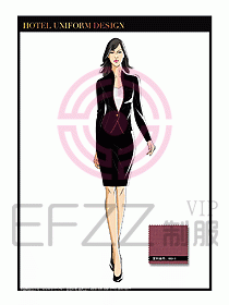 酒店制服經(jīng)理職業(yè)裝391