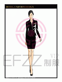 酒店制服經(jīng)理職業(yè)裝395