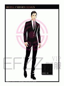 酒店制服經(jīng)理職業(yè)裝393