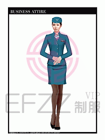 職業(yè)空姐制服設計圖580